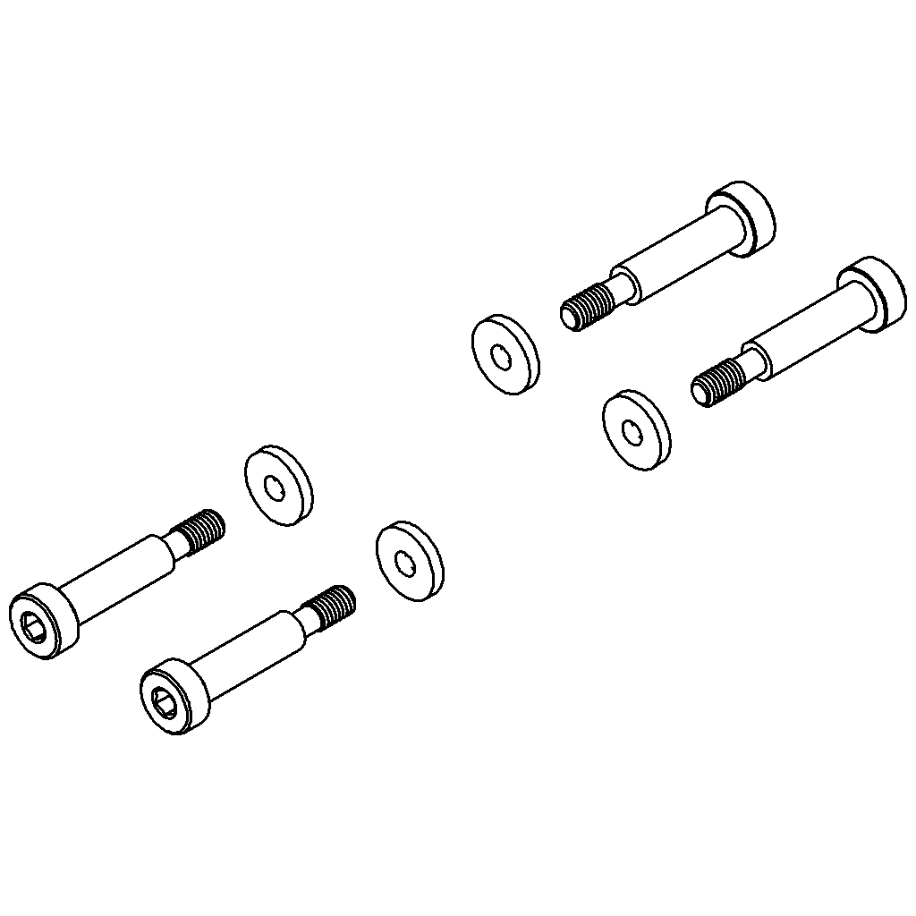 Vacuum Wheel Axles